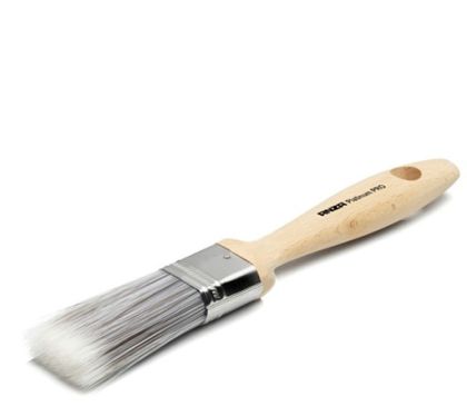 PLATINUM PRO Плоска четка 35 mm - дървена дръжка