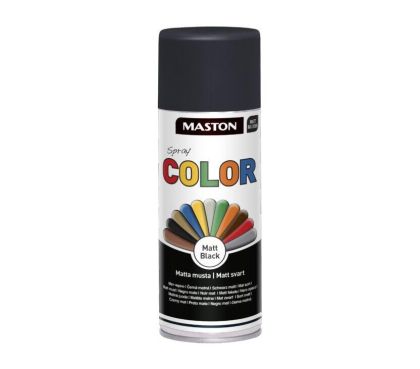 SPRAYPAINT COLOR 400ml Черен мат
