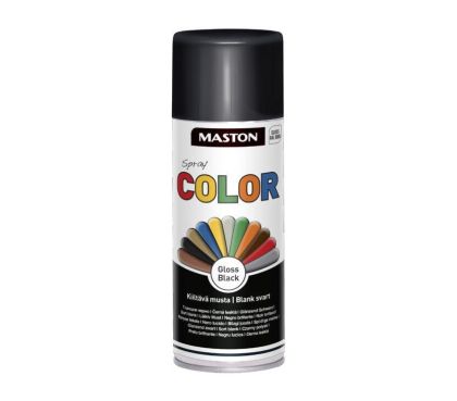 SPRAYPAINT COLOR 400ml Черен гланц