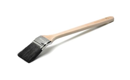 PERFECT Дълга радиаторна четка 35 mm - дървена дръжка и естествен косъм