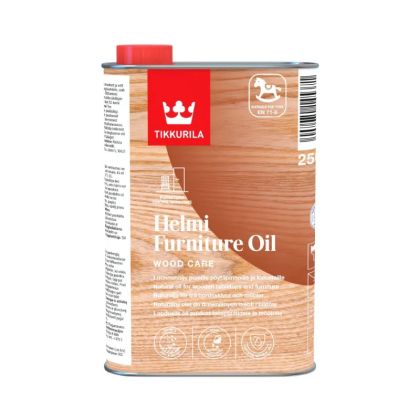 HELMI Furniture Oil 0,250L Натурално масло за дървени плотове