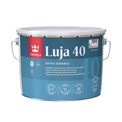 LUJA 40 A New 9L Висококачествен латекс полугланц