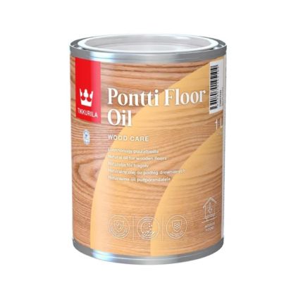 Pontti Floor Oil 1,00 L Натурално масло за дървени подове