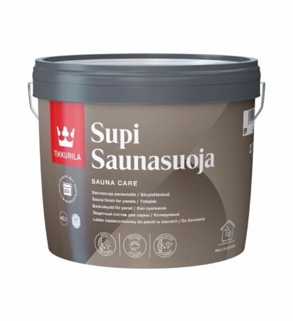 SUPI SAUNA FINISH EP Лак за сауни 2,7 L