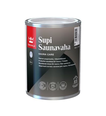 SUPI SAUNA WAX EP безцветна база 0,9 L