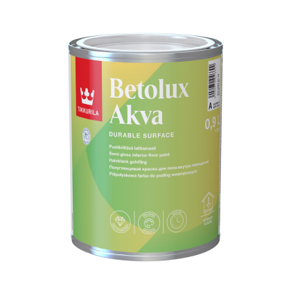 BETOLUX AKVA A-BASE 0,9 L Боя на ВО за подове