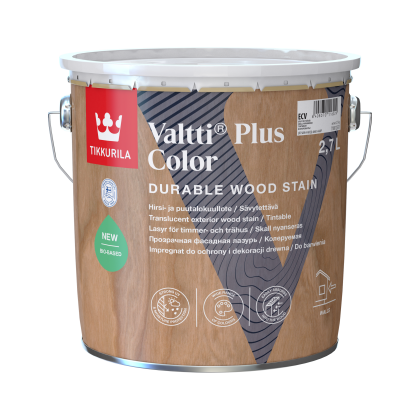VALTTI PLUS COLOR ECV 2.7 L Масло за дърво на ВО - фасада