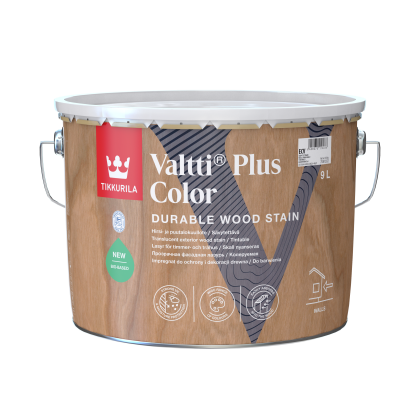 VALTTI PLUS COLOR ECV 9 L Масло за дърво на ВО - фасада