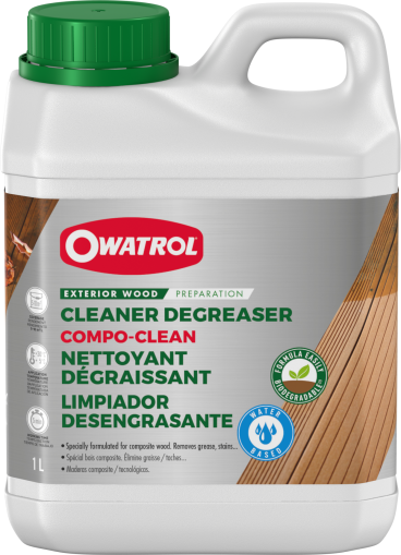 COMPO CLEAN - ОБЕЗМАСЛИТЕЛ ЗА ПОЧИСТВАНЕ НА WPC 1 L