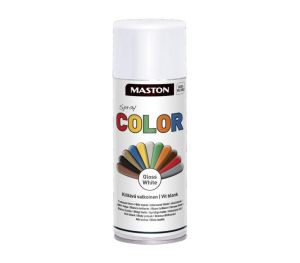 SPRAYPAINT COLOR 400ml Бял гланц