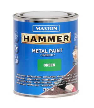 PAINT 3 in1 HAMMER 750ml Боя Hammer зелена гладка