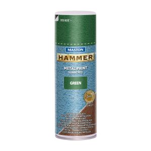 SPRAYPAINT 400ml Спрей боя с Hammer ефект зелена