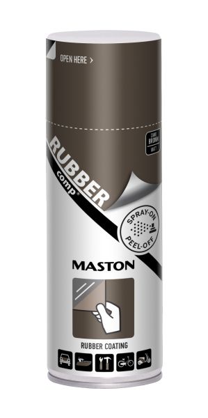 SPRAY RUBBERcomp Camo 400ml Спрей каучуково покритие камуфлажно кафяво мат