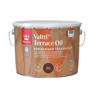 Valtti Terrace Oil Масло за градинска мебел и тераса - кафяв мат 9L