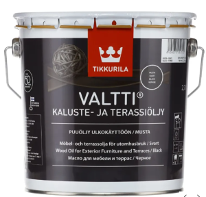 Valtti Terrace Oil Масло за градинска мебел и тераса - черно 2,7L