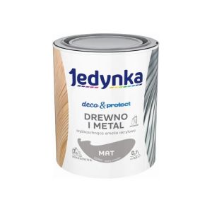 JEDYNKA D and P Бързосъхнещ акрилен емайллак на водна основа Сив мат 0,7 л.