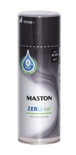 SPRAYPAINT ZERO - Black Matt RAL9005  400ml
