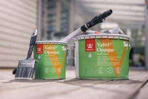 VALTTI OPAQUE VVA 0,9 L Плътна боя за дървена фасада