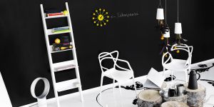 LIITU Боя "Черна дъска" Черно 0,33 L